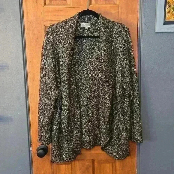 Black Cardigan Sweater - Picture 2 of 7